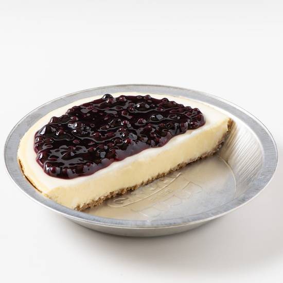 Order CHEESECAKE WITH BLUEBERRY TOPPING (HALF) food online from Nation Giant Hamburgers store, El Cerrito on bringmethat.com