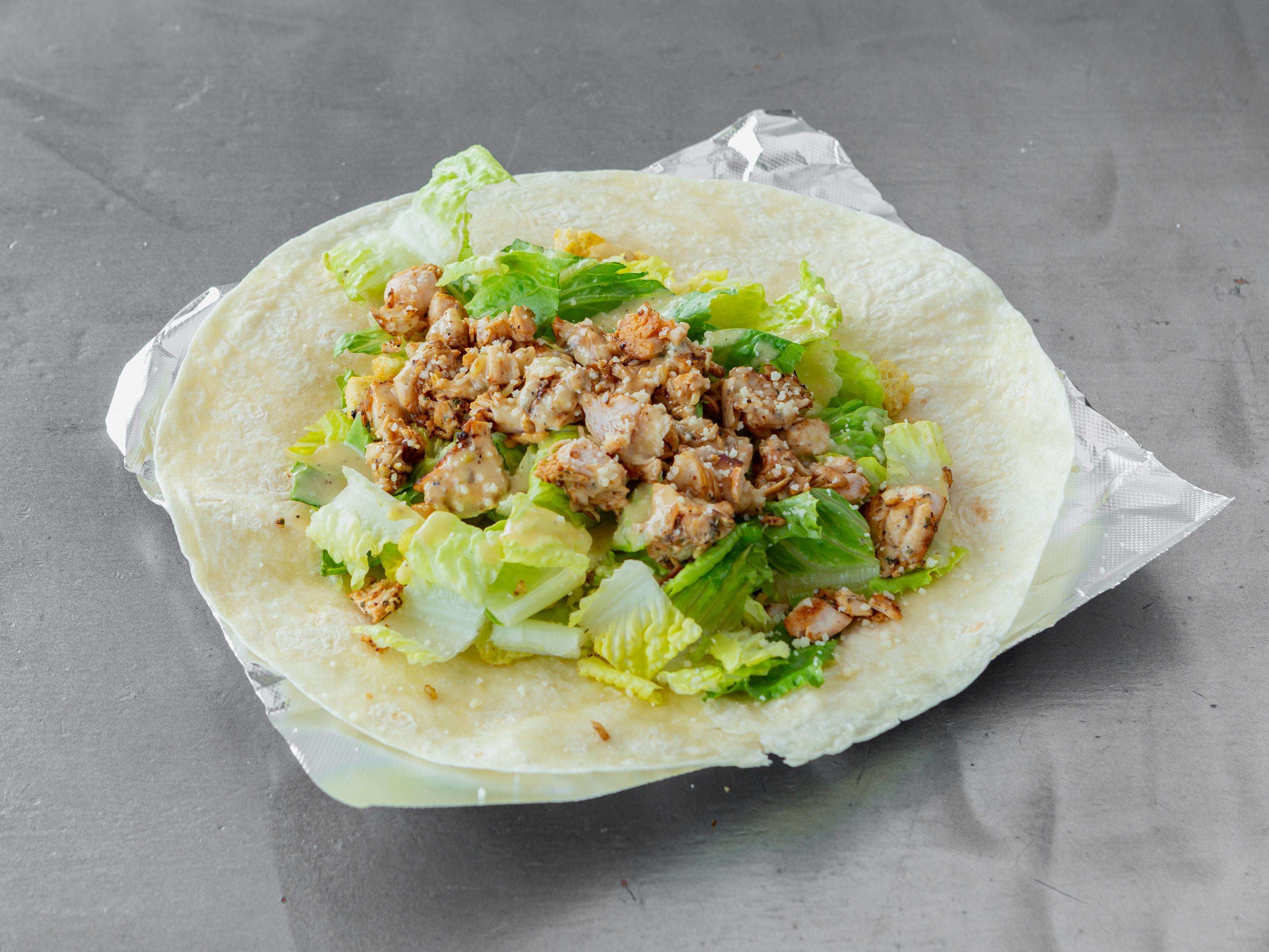 Order Grilled Chicken Caesar Wrap food online from Family Style Pizza store, Framingham on bringmethat.com