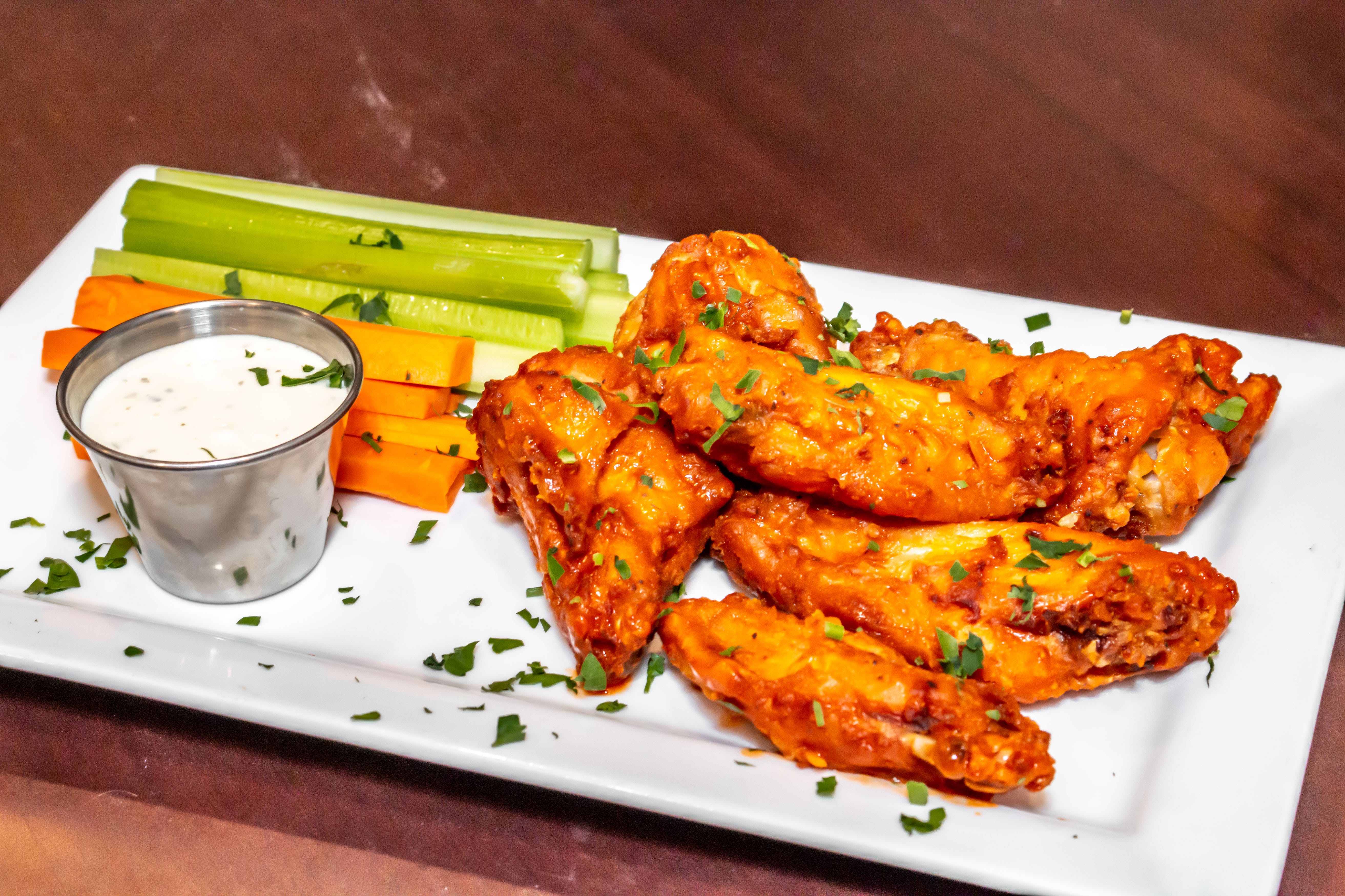 Order Buffalo Wings - 6 Pieces food online from Mamma Maria's Pizzeria and Ristorantes store, Bensenville on bringmethat.com