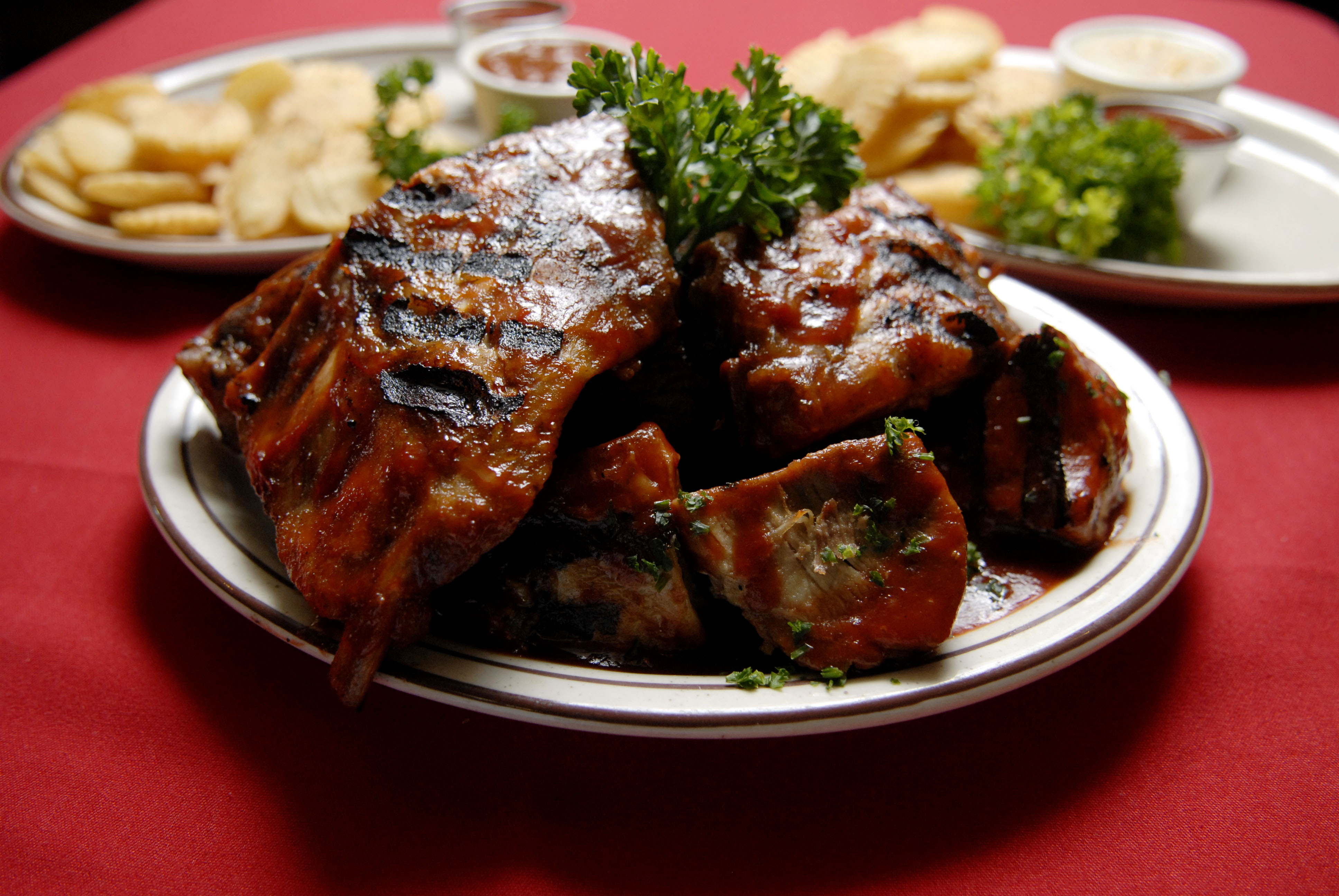 Order Ribs, Ribs, Ribs Dinner for 2 food online from The Tulsa Rib Company & Catering store, Orange on bringmethat.com