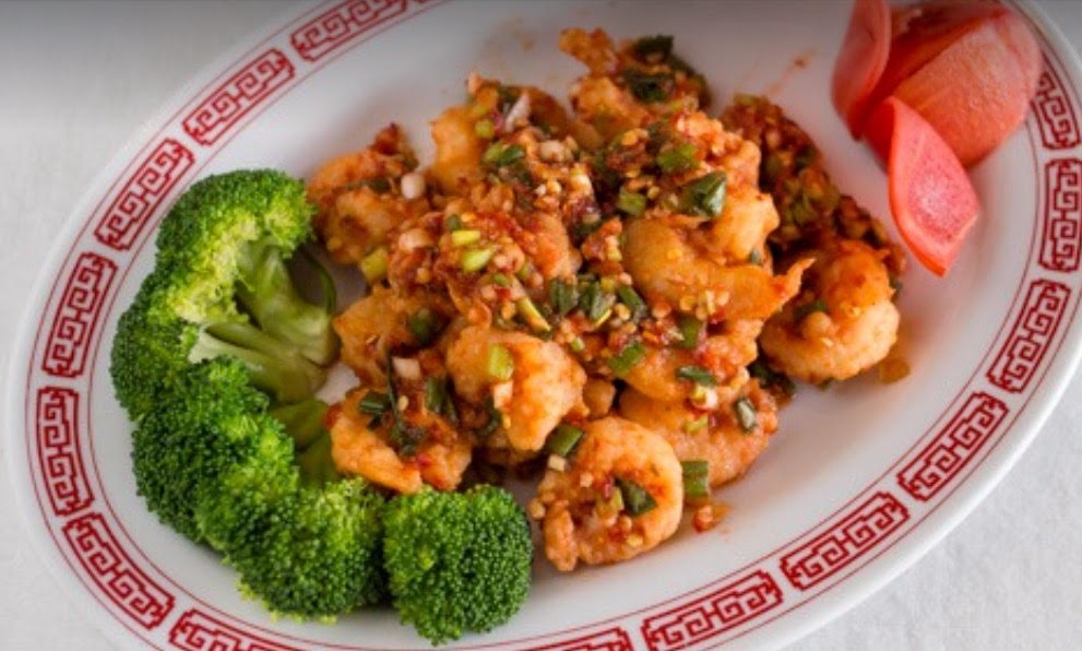 Order Garlic Shrimp food online from Mandarin Restaurant store, Albuquerque on bringmethat.com