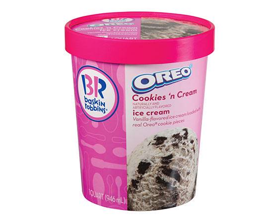 Order Pre-Packed Quart Ice Cream food online from Baskin Robbins store, Arlington on bringmethat.com