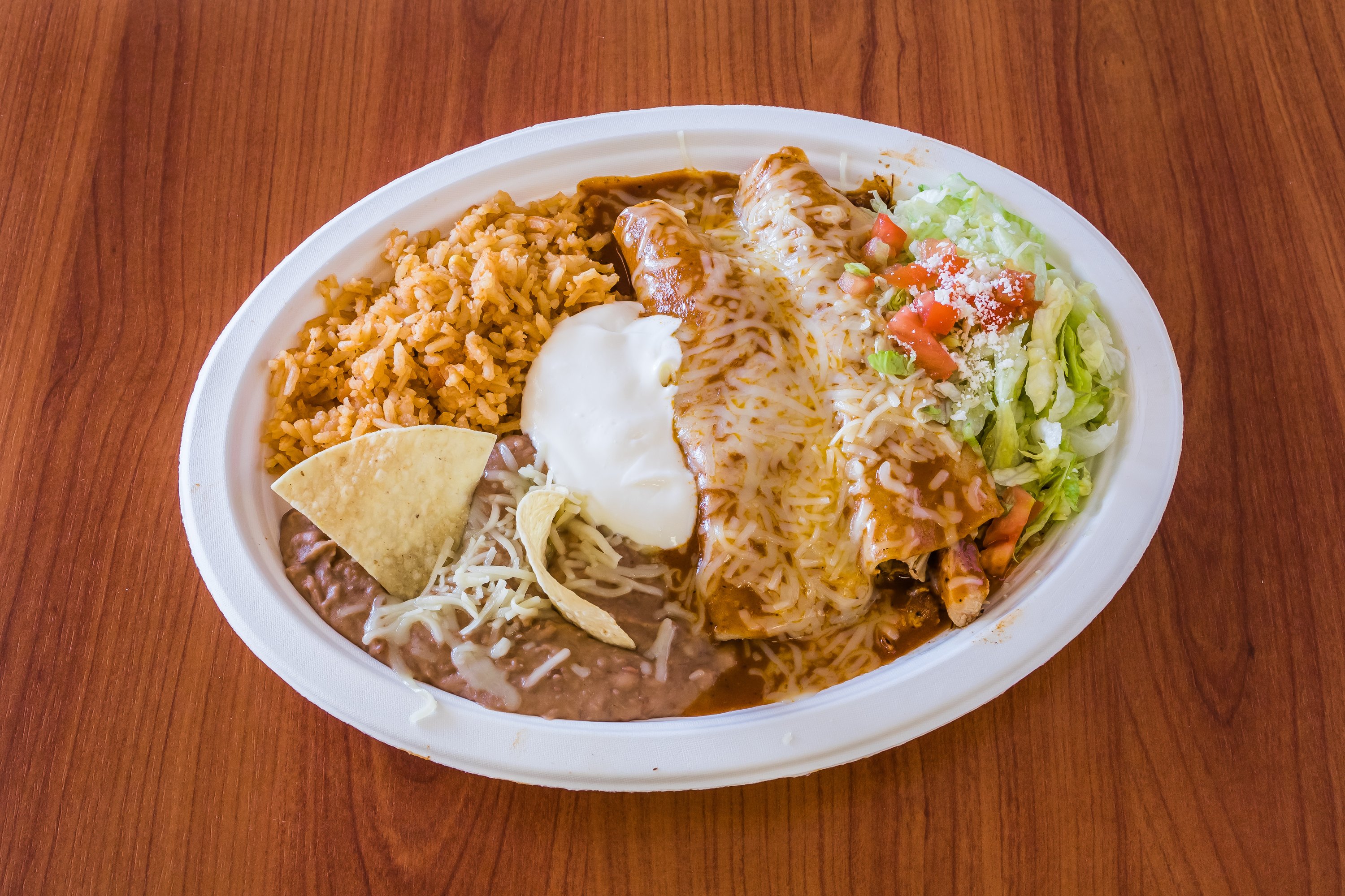 Order Combo #1 2 Enchiladas food online from Master Taco store, Surprise on bringmethat.com