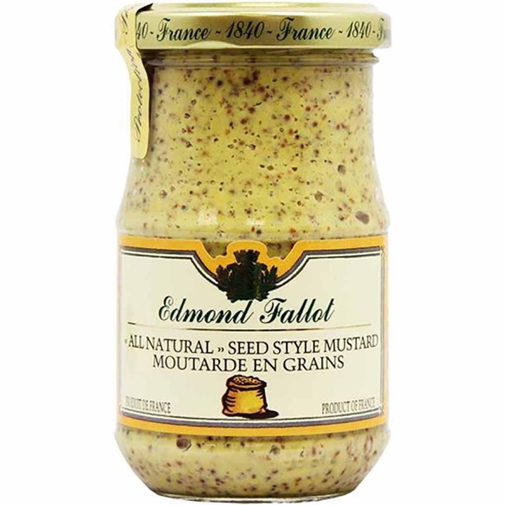 Order Edmond Fallot All Natural Seed Style Mustard food online from Bakers Daughter store, Washington on bringmethat.com