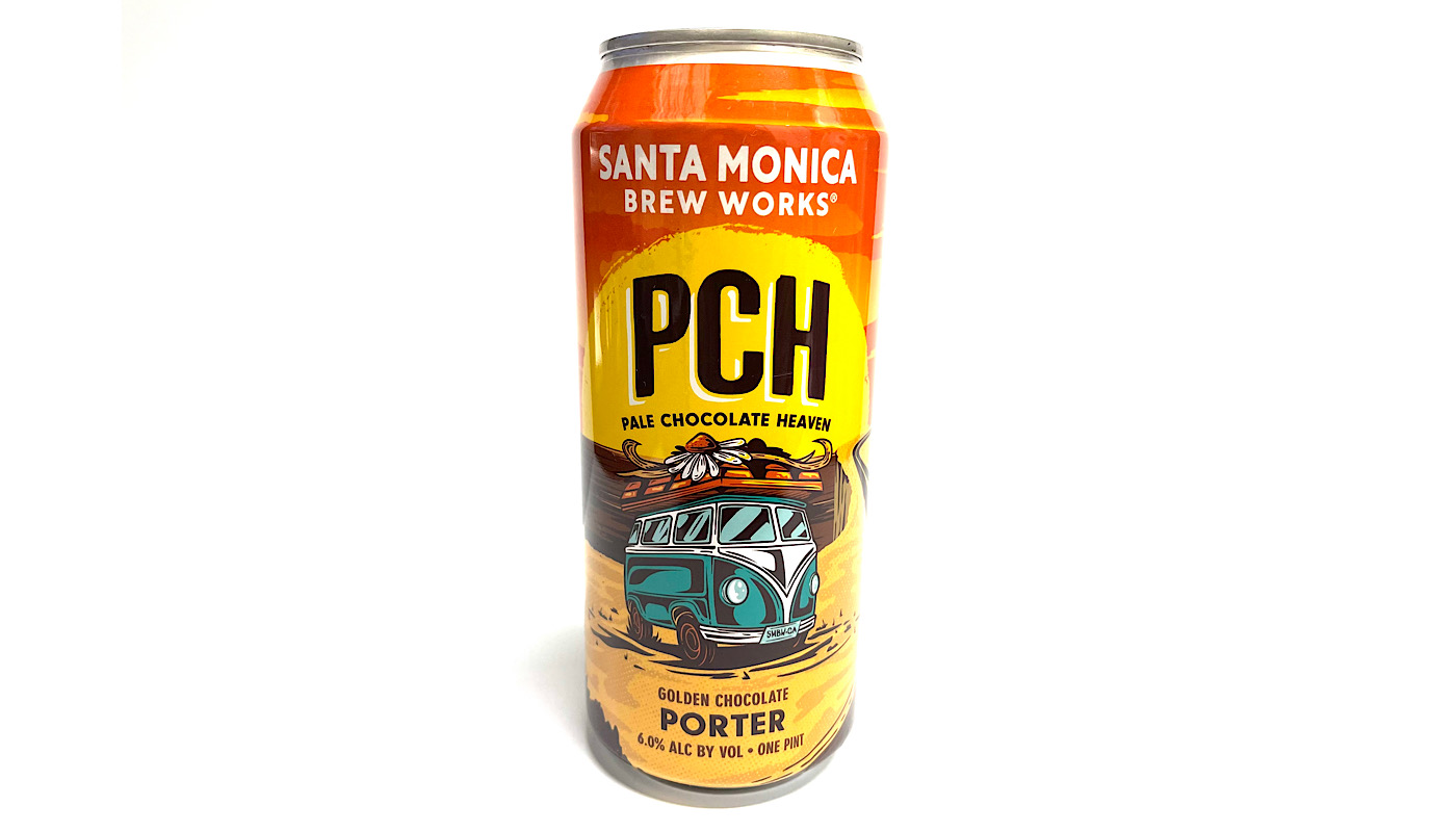 Order SANTA MONICA PCH GOLDEN CHOCOLATE PORTER 16oz CAN food online from K-Town Beer & Wine Food Mart store, Los Angeles on bringmethat.com