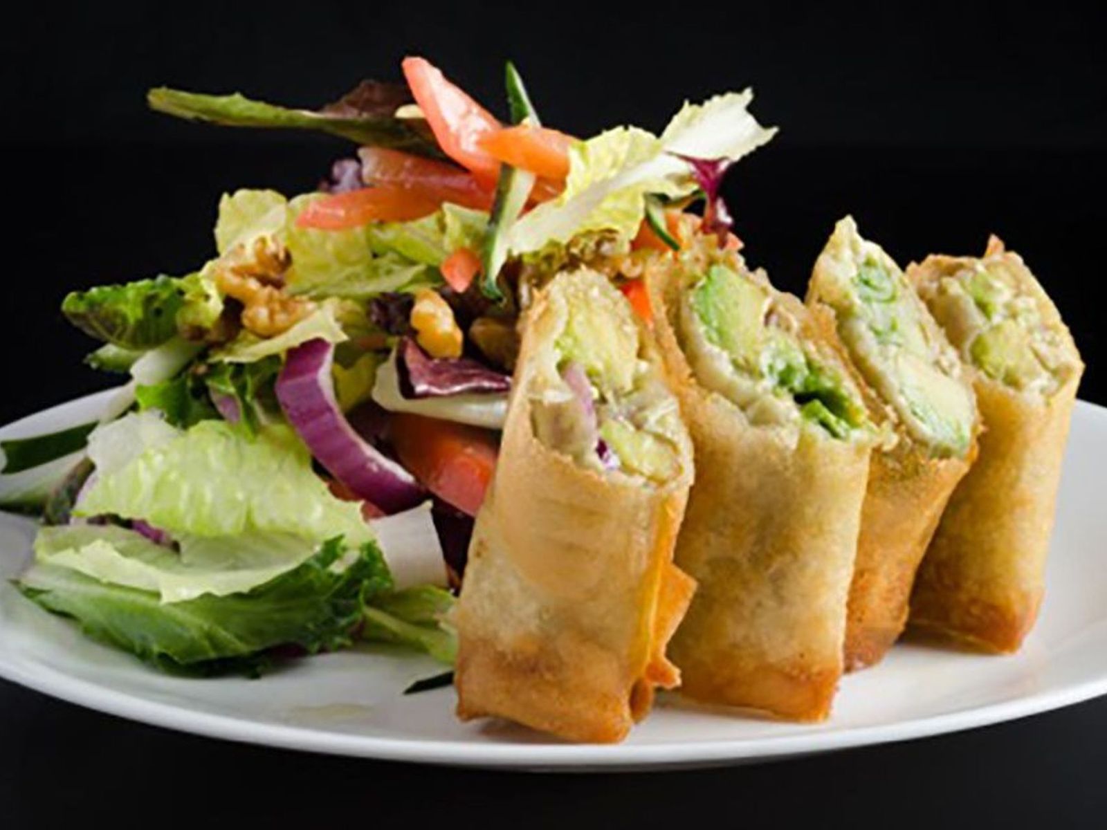 Order Avocado Eggroll food online from cafe muscat store, Fresh Meadows on bringmethat.com