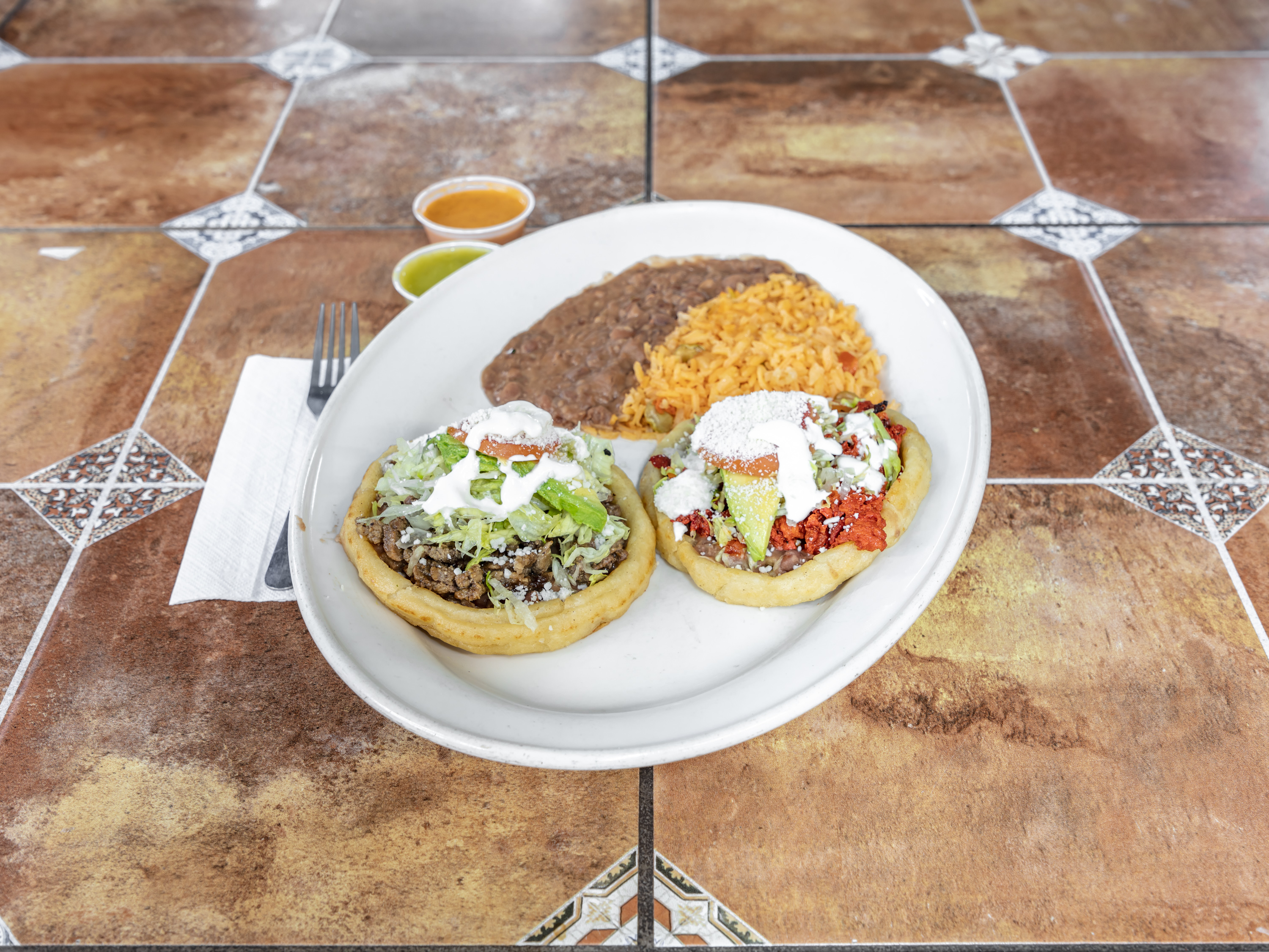 Order Sope Plate food online from Tito Meat Market & Taqueria store, Balch Springs on bringmethat.com