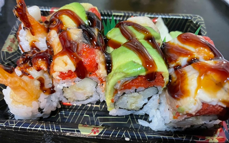 Order Black Widow Roll food online from Ginza Grill store, North Charleston on bringmethat.com