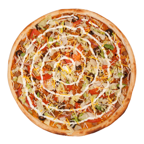 Order Taco Pizza food online from Rapid Fired Pizza store, Cincinnati on bringmethat.com