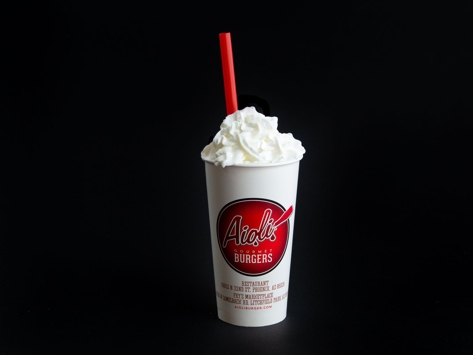 Order Vanilla Shake Regular Price food online from Aioli Burger Restaurant store, Phoenix on bringmethat.com