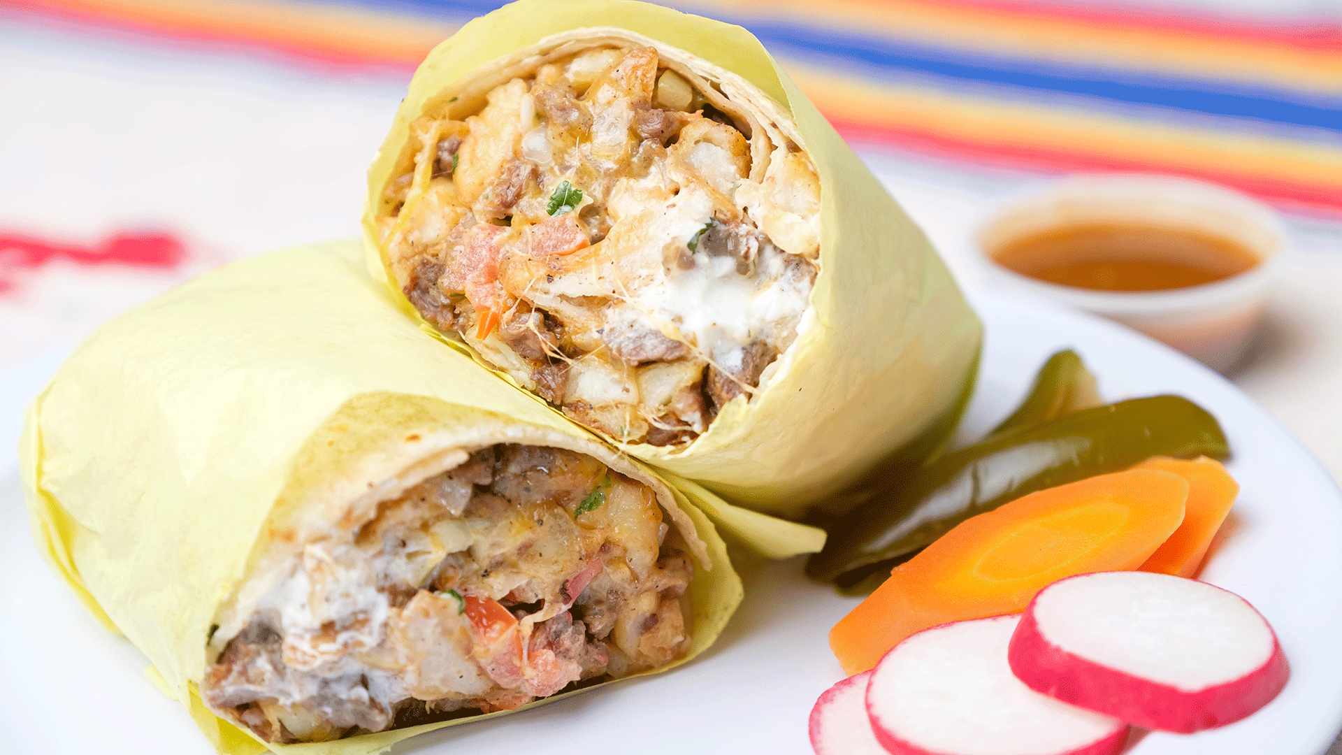 Order California Burrito food online from Tacos Manzano store, North Hollywood on bringmethat.com