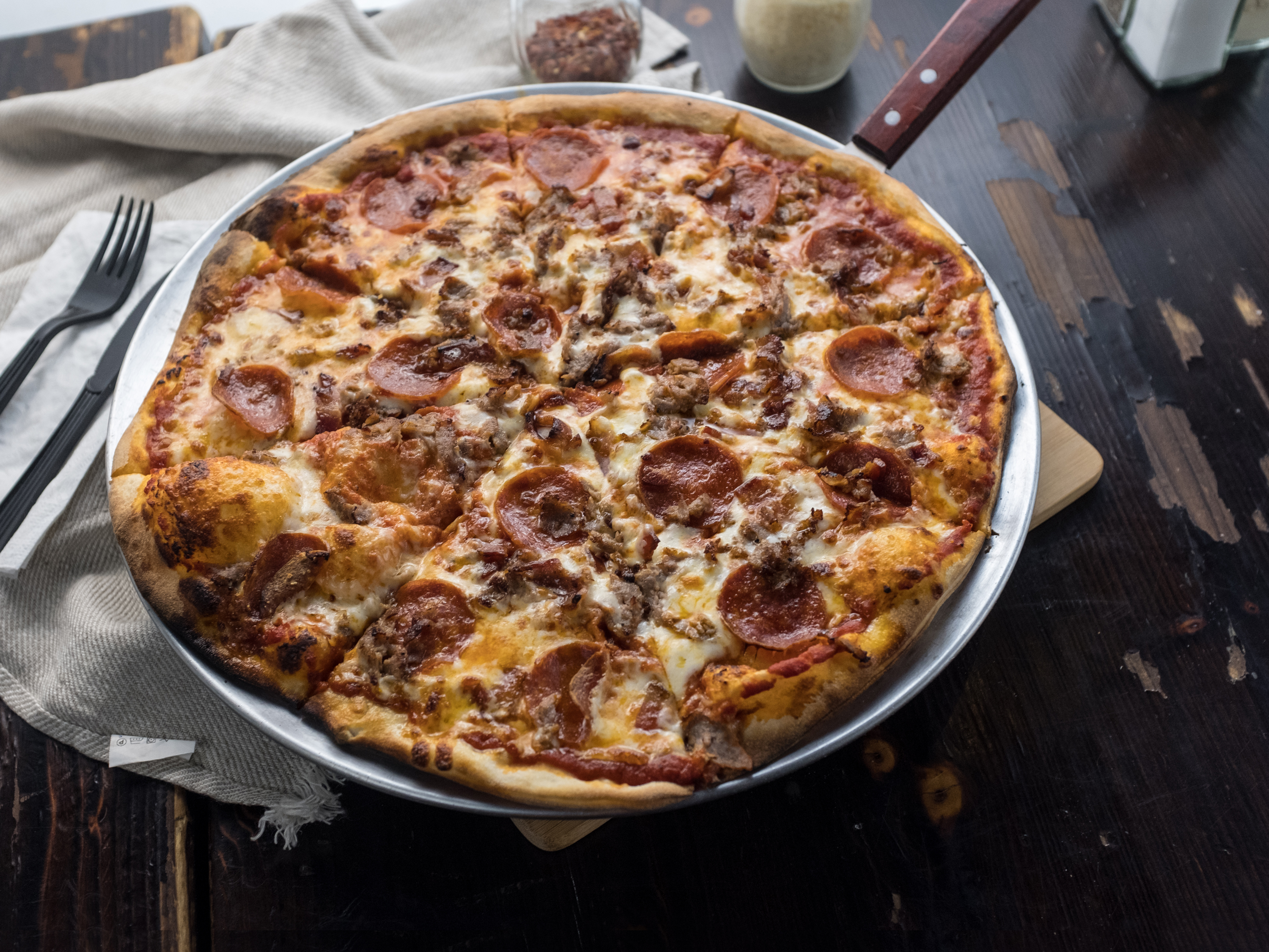 Order Meat Lover Pizza food online from 2st Pub store, Philadelphia on bringmethat.com