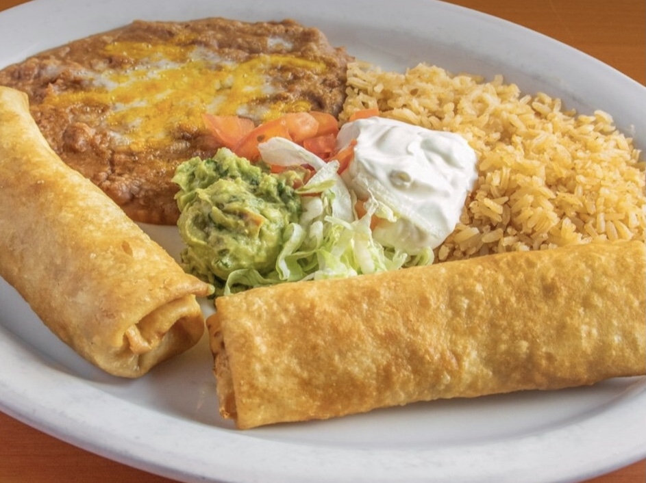 Order Flautas Plate food online from Guahan Grill store, Oceanside on bringmethat.com