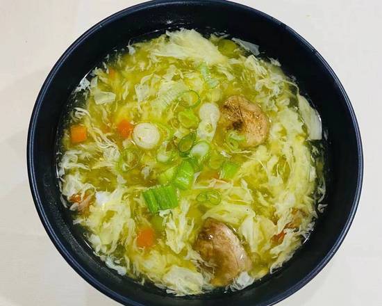 Order Egg Drop Soup  food online from Wei Authentic Chinese Cuisine store, Gwinnett County on bringmethat.com