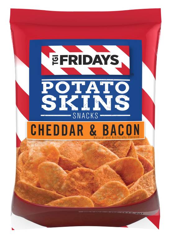 Order TGIF Cheddar & Bacon Potato Skins (4 oz) food online from Rite Aid store, Yamhill County on bringmethat.com
