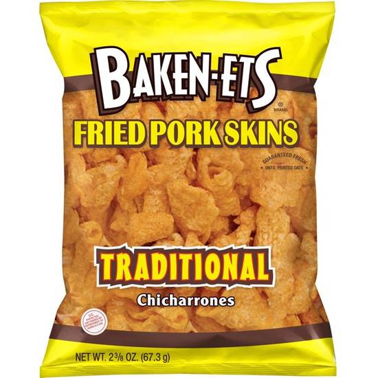 Order ken-ets Traditional Fried Pork Skins food online from Exxon Food Mart store, Port Huron on bringmethat.com