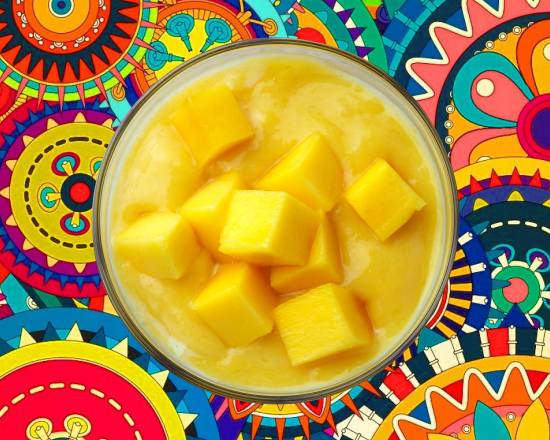 Order Hawkers Mango Yogurt Smoothie  food online from Tick-Tock Tikka House store, Parkville on bringmethat.com