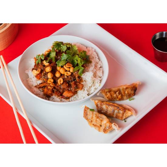 Order Bowl + 3 Potstickers food online from Wow Bao store, Austin on bringmethat.com