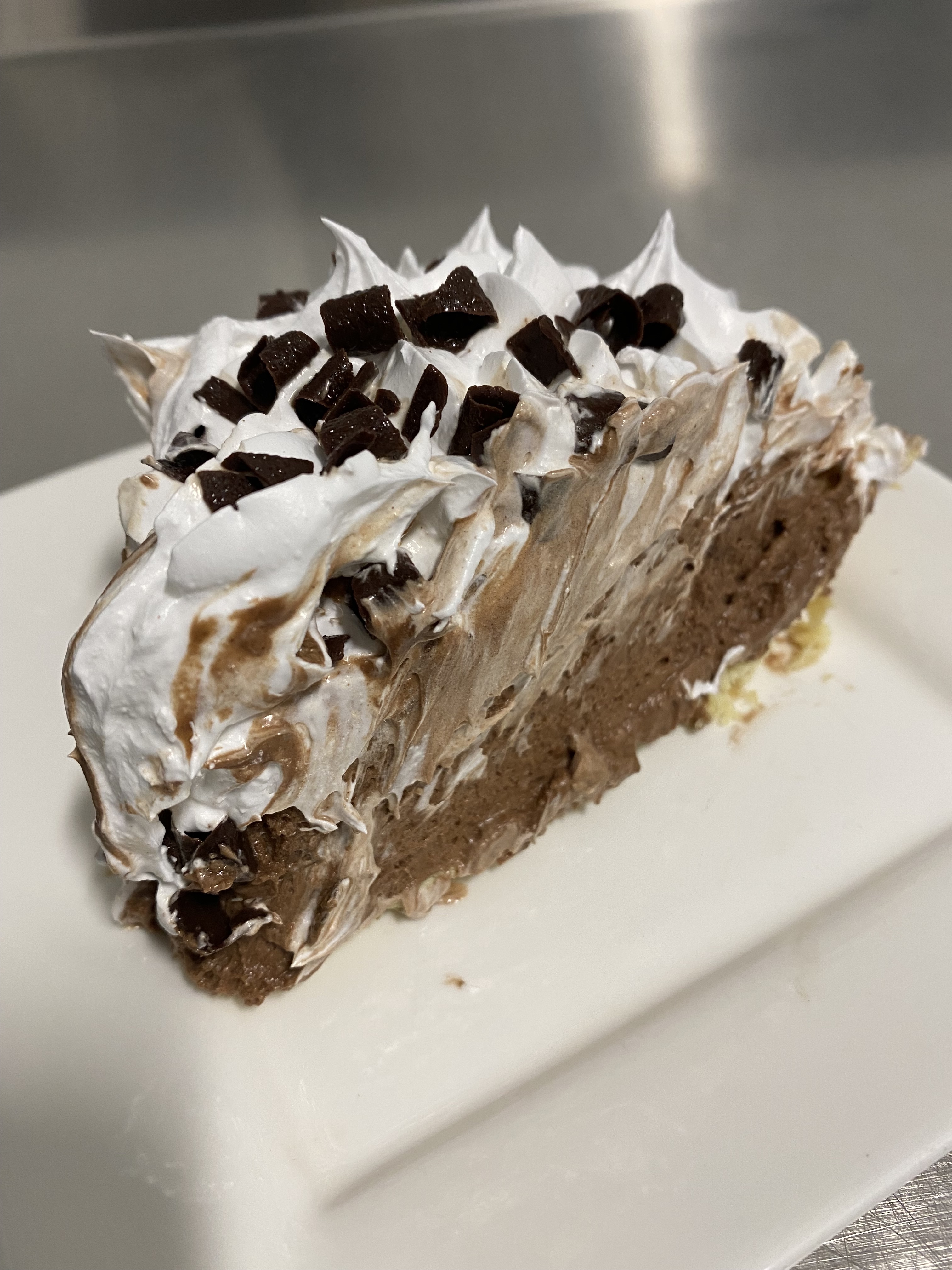 Order Chocolate mousse pie food online from Ms Sweets Decadent Dessert store, Ventura on bringmethat.com