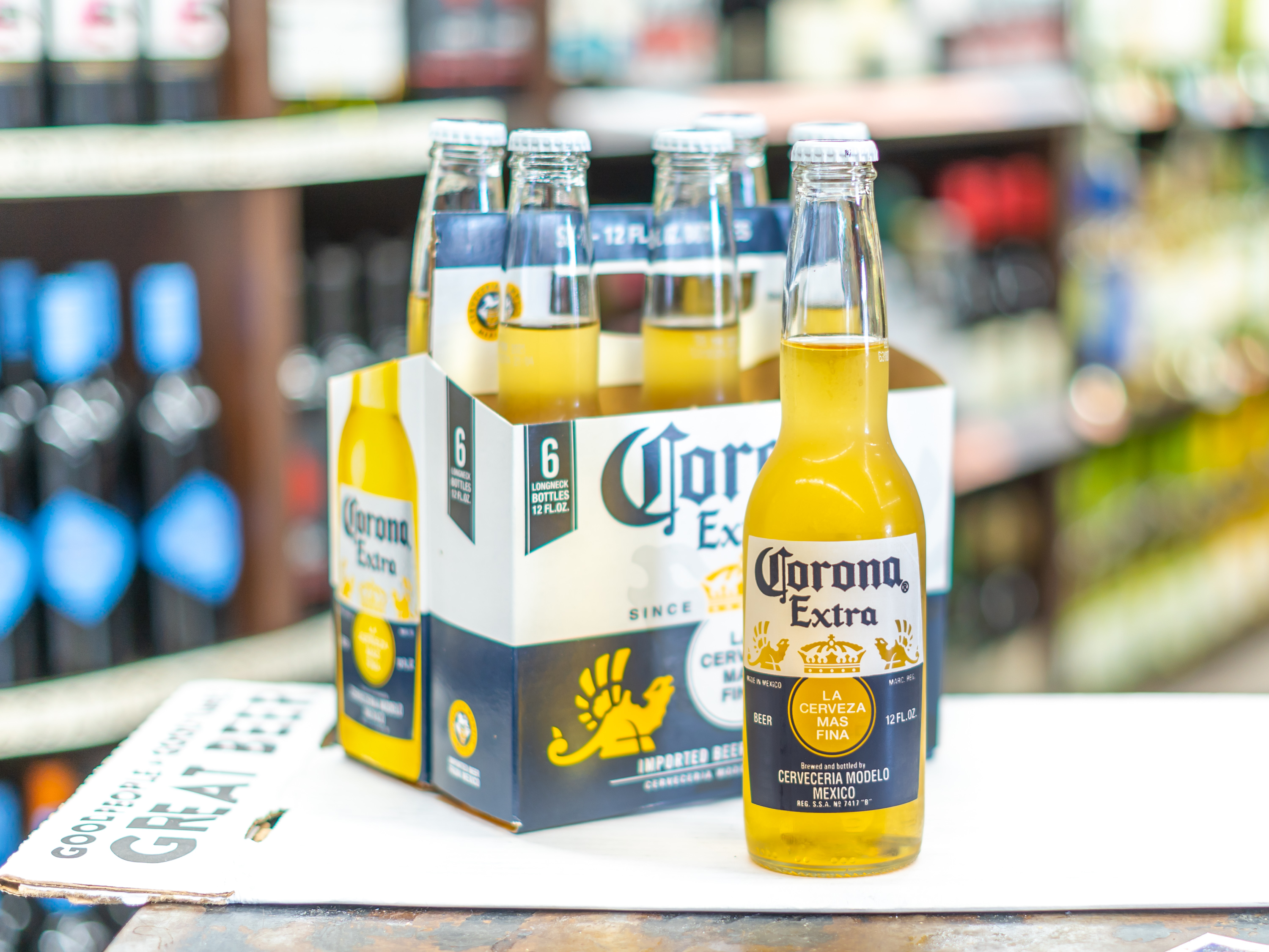 Order Corona Extra Lager food online from 5 Star Market and Liquor store, La Mesa on bringmethat.com