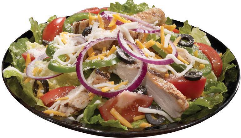 Order Side Tuscan Grilled Chicken Salad food online from Vocelli Pizza store, Bellmawr on bringmethat.com