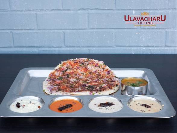 Order ONION UTHAPPAM food online from Ulavacharu Tiffins store, Santa Clara on bringmethat.com