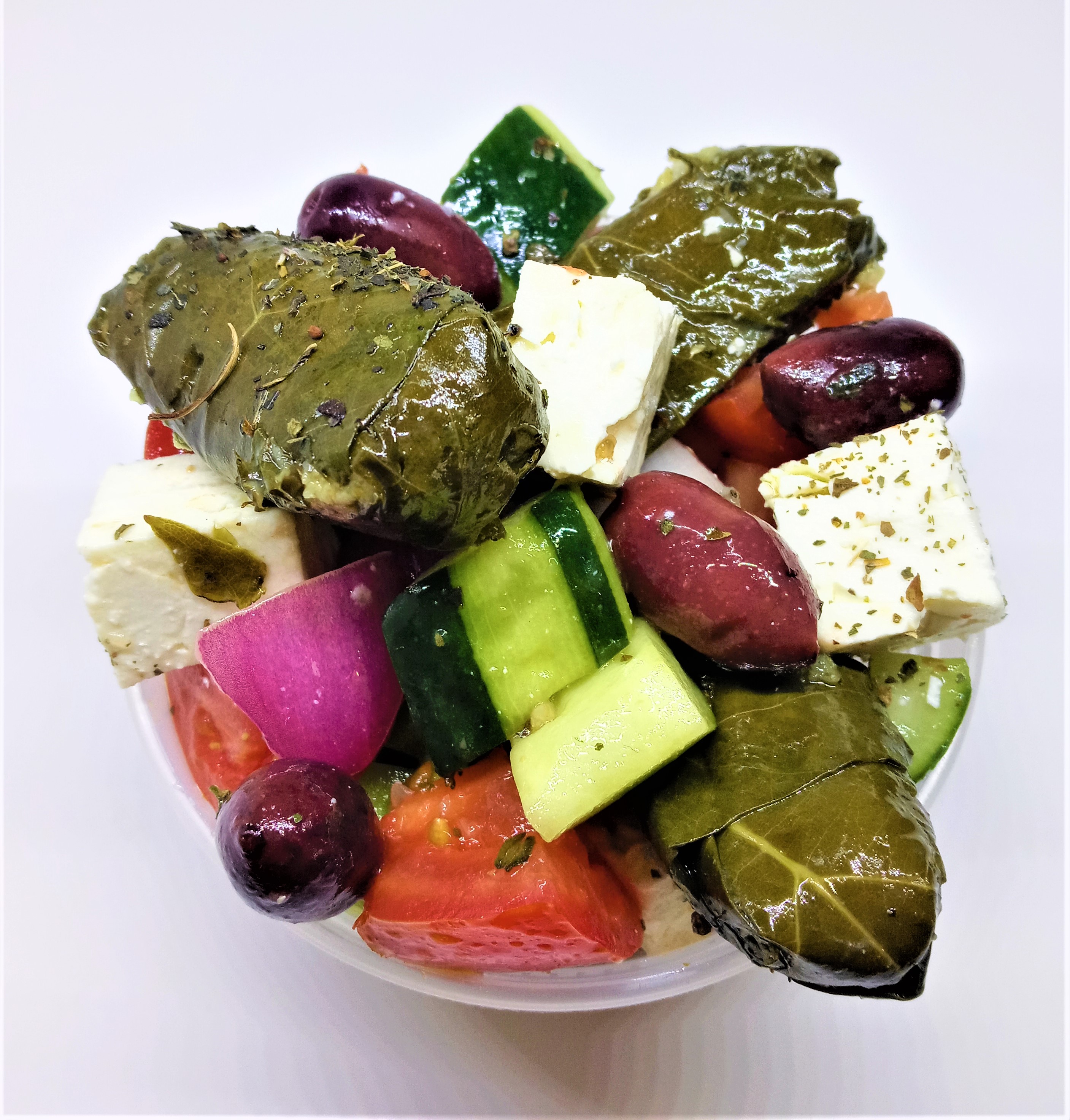 Order GREEK SALAD / LB food online from Wholesome Factory store, New York on bringmethat.com