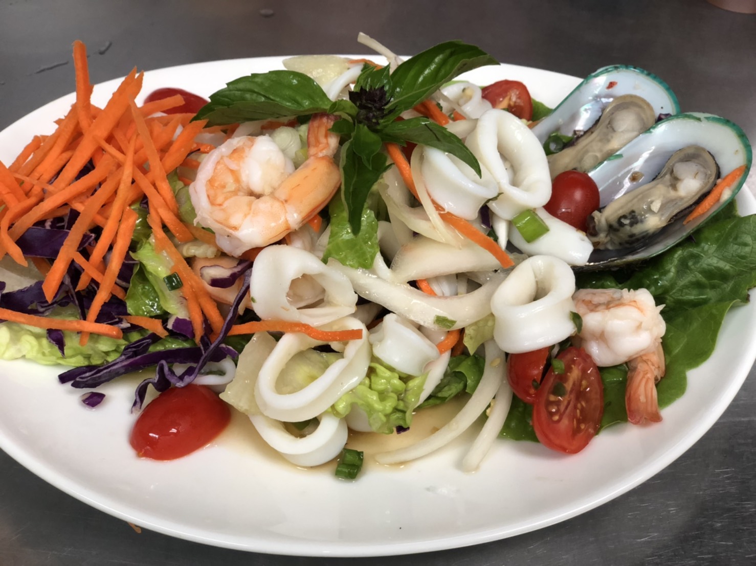 Order Seafood Salad food online from Pad Thai store, New York on bringmethat.com