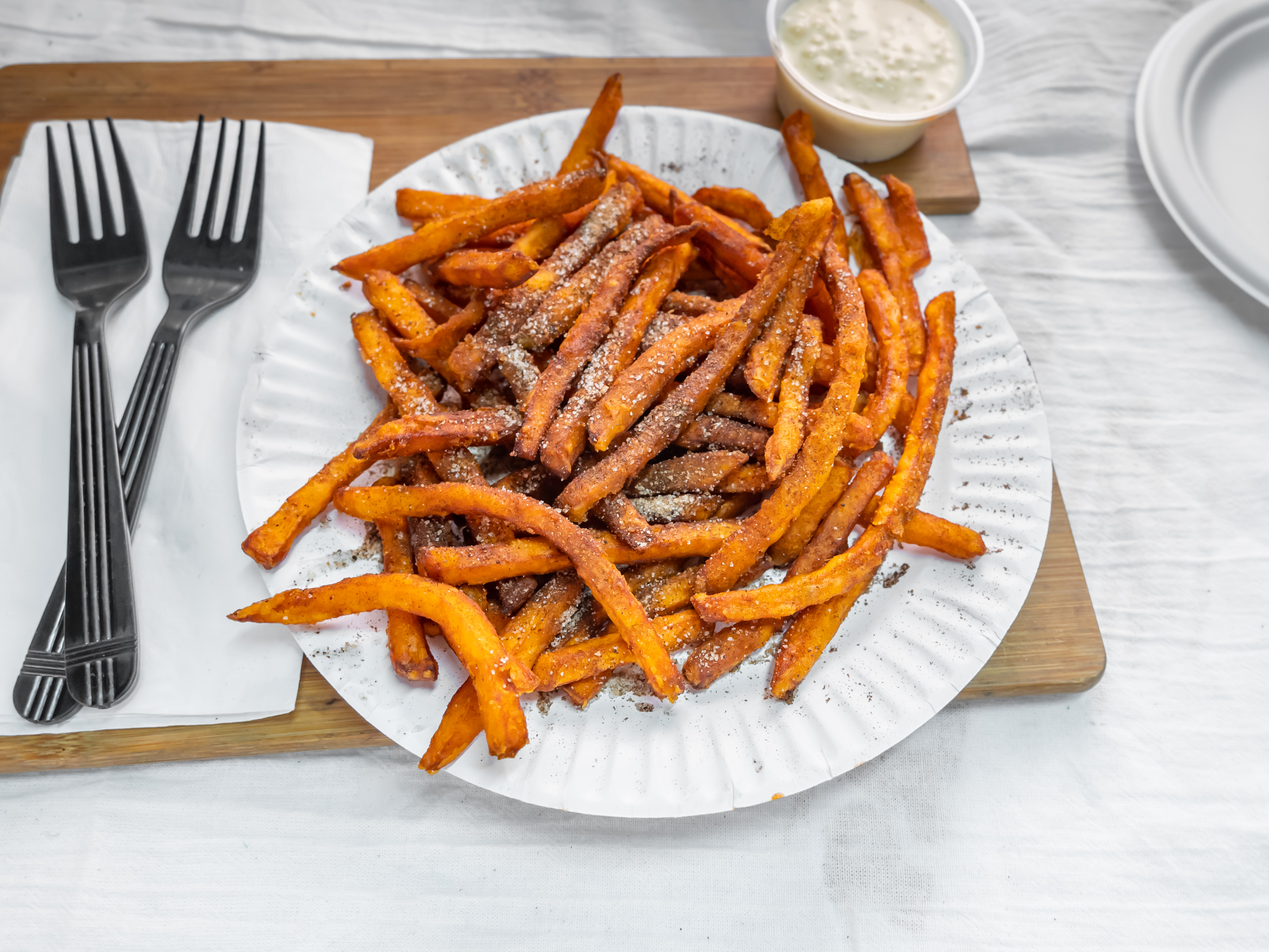 Order Sweet Potato Fries food online from Not Just Pizza - South Philly store, Philadelphia on bringmethat.com