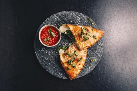 Order Spinach & Ricotta Calzone food online from Limoncello store, West Chester on bringmethat.com