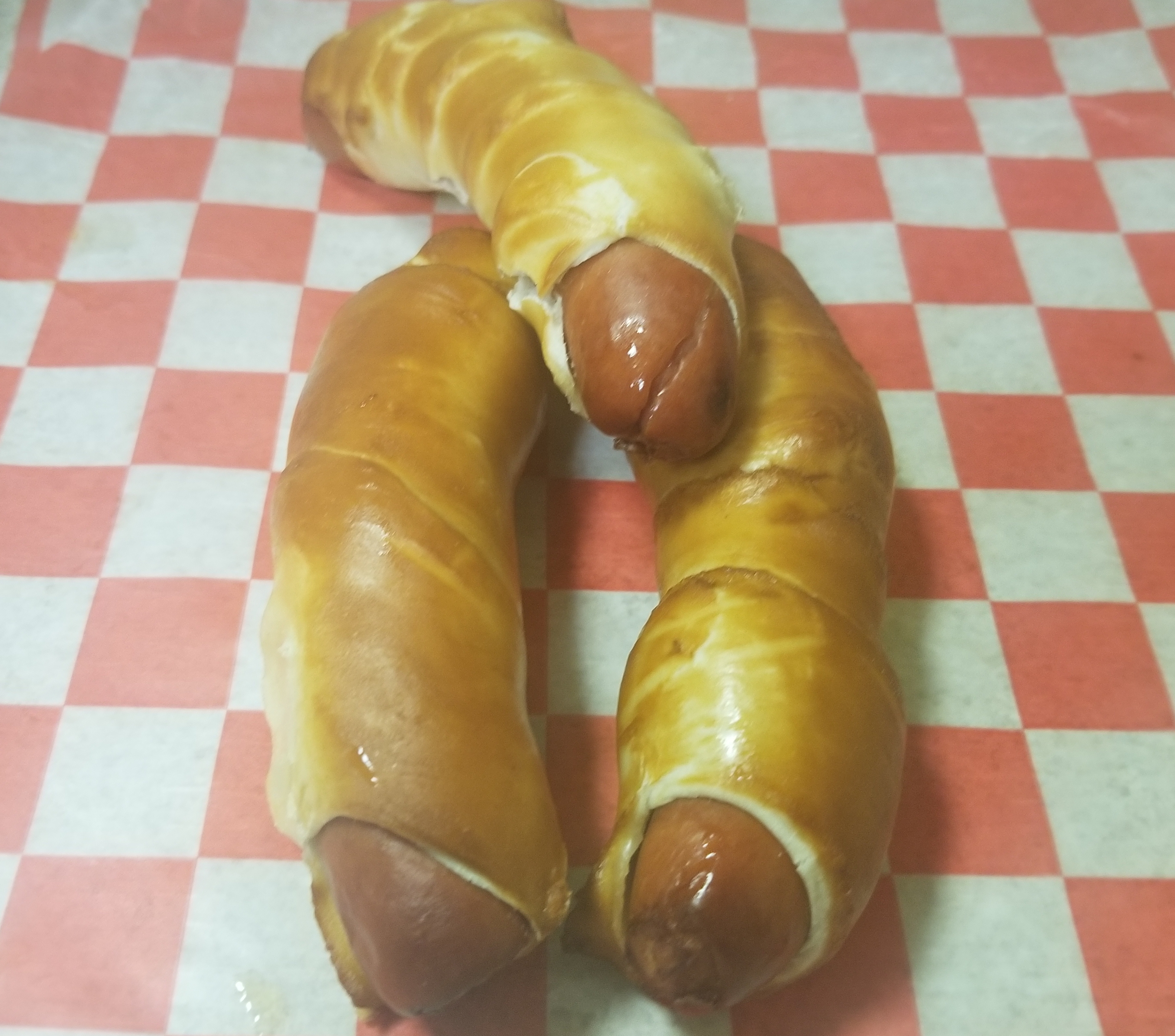 Order Hot Dog food online from The Pretzel Shop store, Pittsburgh on bringmethat.com