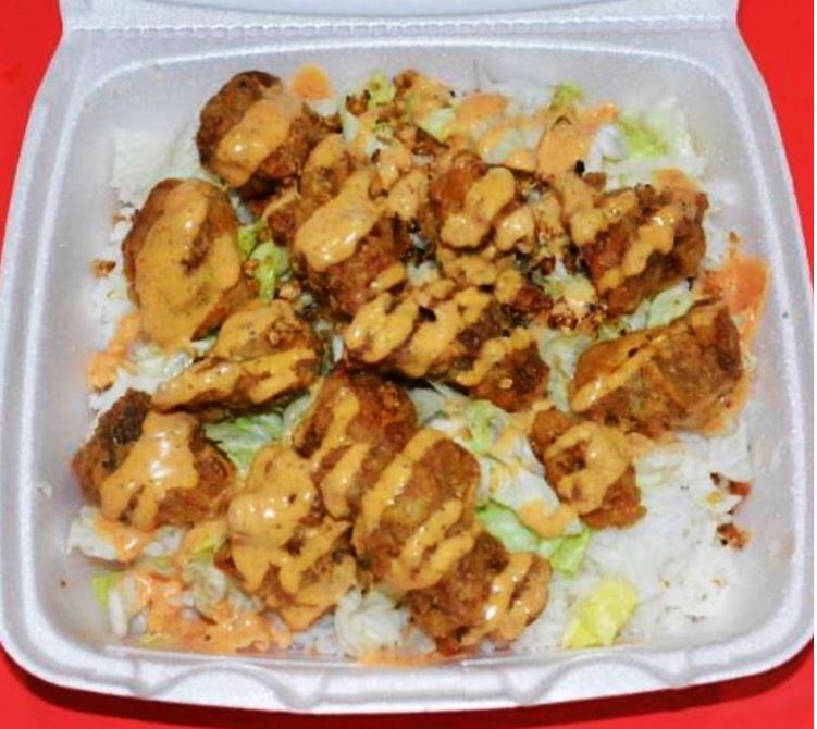 Order C24. NEW!!! Sriracha Crispy Chicken Bowl food online from Canton Express store, Plano on bringmethat.com