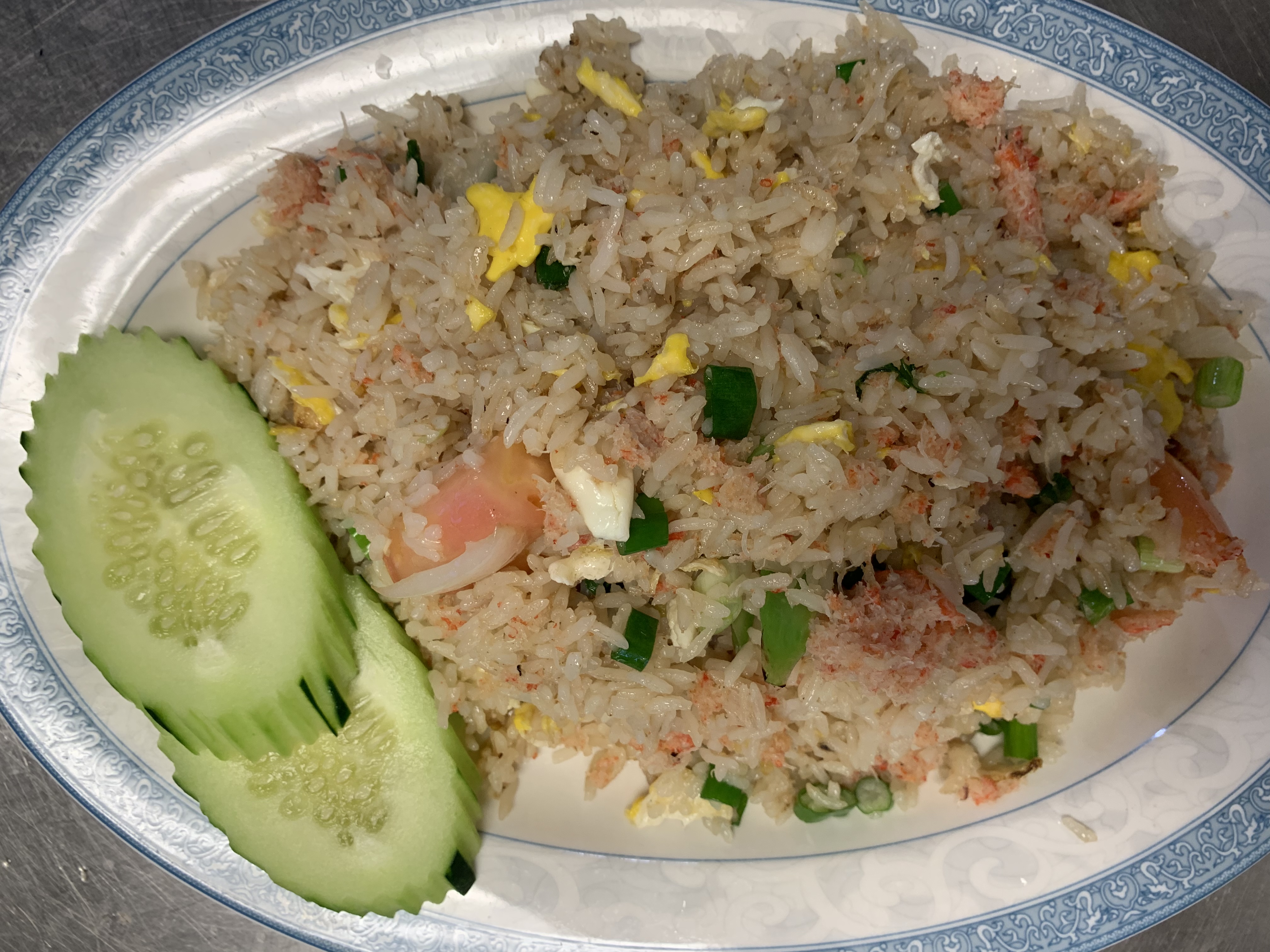 Order Crab Fried Rice food online from Cajun Seafood House store, Los Angeles on bringmethat.com