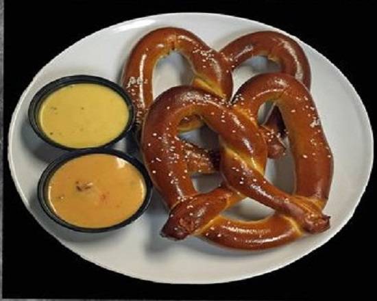 Order Jumbo Pretzels food online from Paninis Bar & Grill store, Stow on bringmethat.com