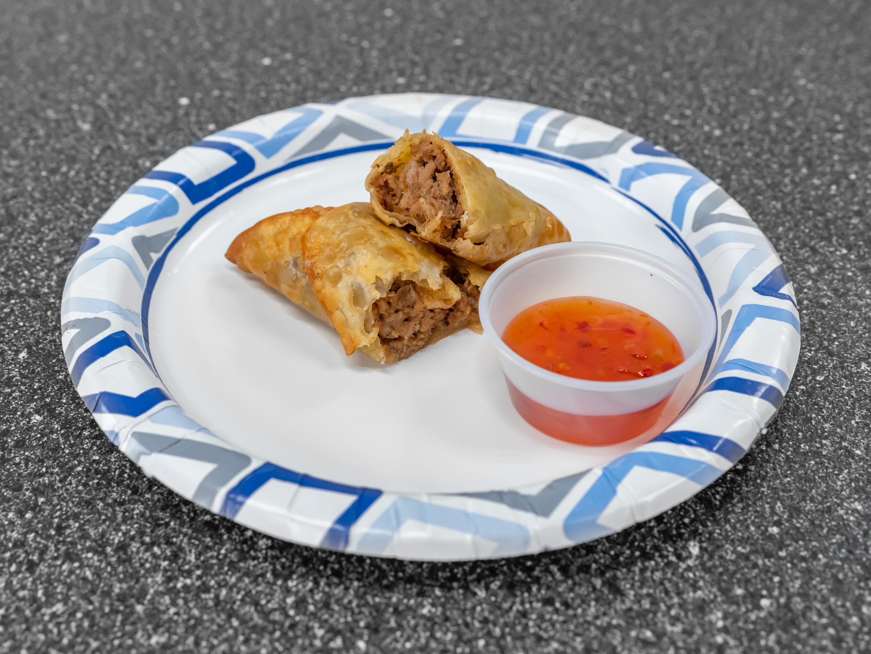 Order STEAK AND CHEESE EGG ROLLS food online from Bits & Bites Cafe store, Waltham on bringmethat.com
