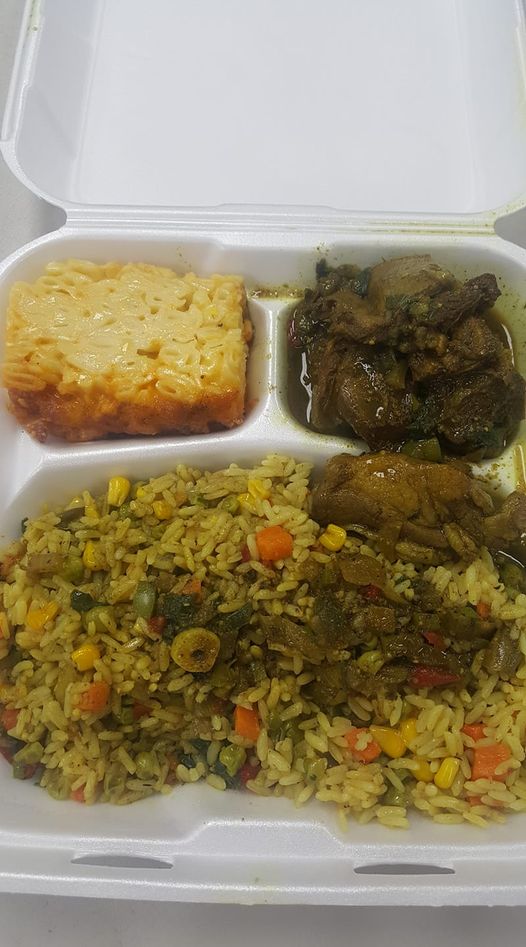 Order Curry chicken plate food online from Soul of Afrika store, Las Vegas on bringmethat.com