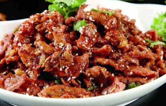 Order L1.孜然羊肉Lamb w. Cumin in Hot Chili food online from Taste of North China store, Jersey City on bringmethat.com