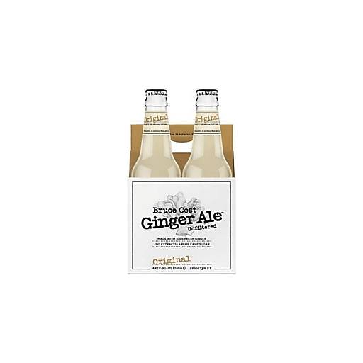 Order Bruce Cost Ginger Ale Original (4PK 12 OZ) 94144 food online from Bevmo! store, Albany on bringmethat.com