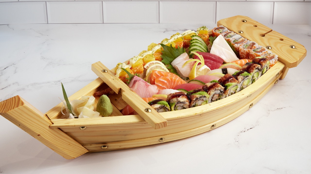 Order Rock The Boat For Two food online from Yoki Japanese Restaurant store, Medford on bringmethat.com