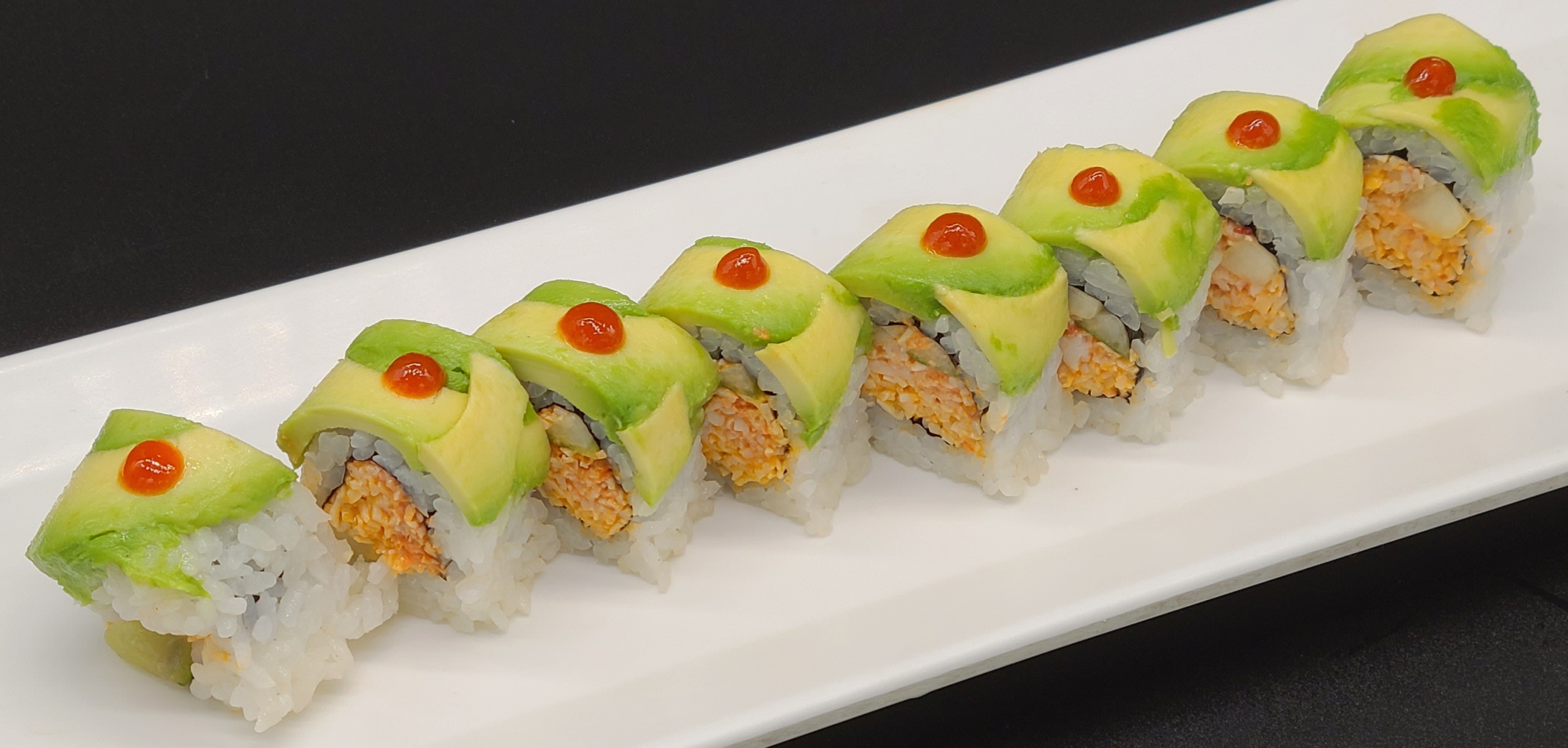 Order F20. Mexican Roll(8pcs) food online from Hello Sushi store, Fullerton on bringmethat.com