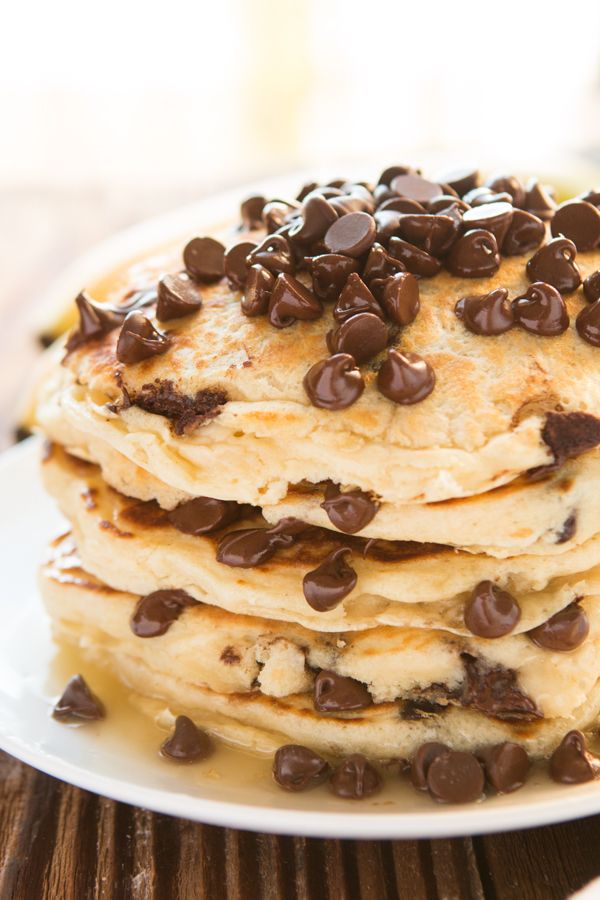 Order 3 Chocolate Chip Pancakes food online from Avellino store, Medford on bringmethat.com