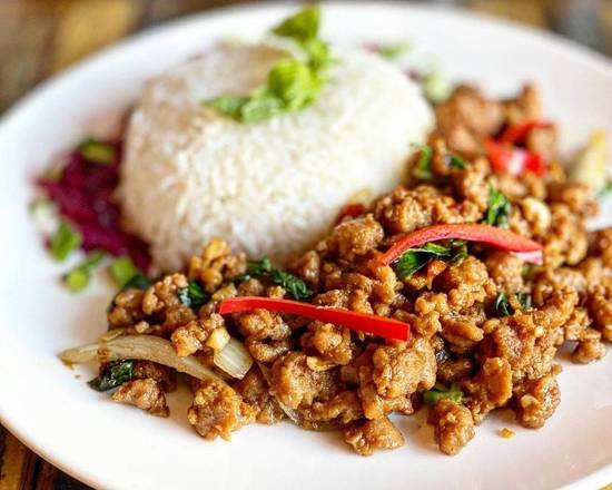 Order THAILAND  PAD GRA PROW food online from Sky cafe store, South San Francisco on bringmethat.com