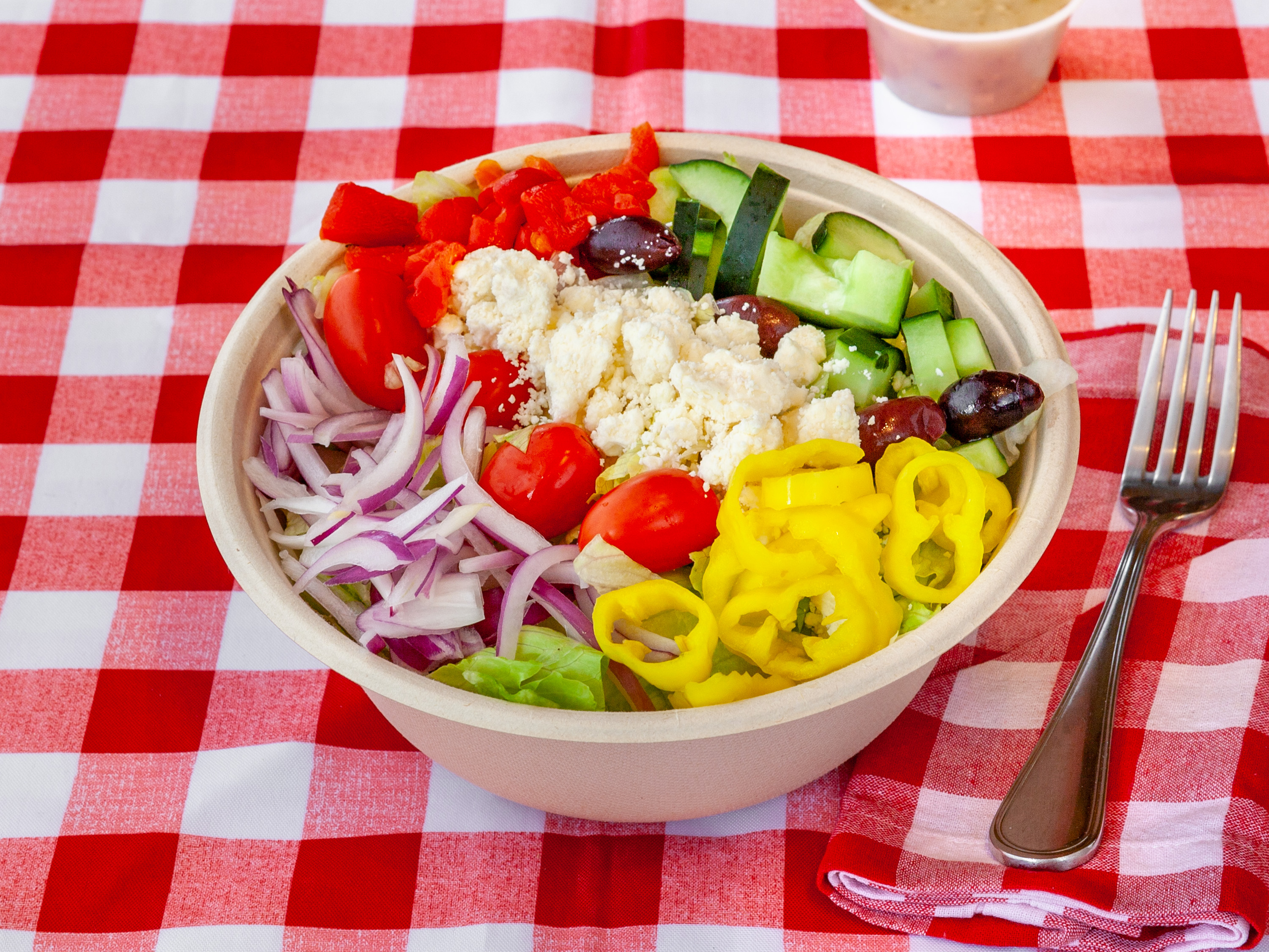 Order Greek Salad food online from Salad house store, Chicago on bringmethat.com