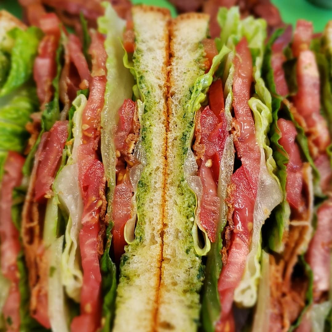 Order BLT Sandwich food online from Love Bakery And Cafe store, Branford on bringmethat.com