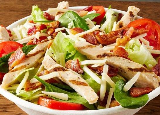 Order Chicken Bacon Ranch Salad food online from Donatos Pizza -1710 State Rd store, CUYAHOGA FALLS on bringmethat.com