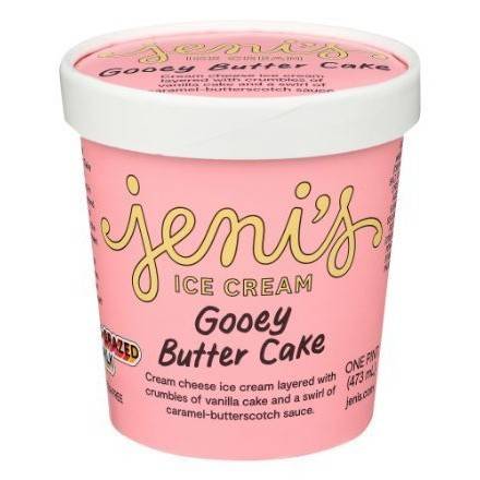 Order Jeni's Gooey Butter Cake Ice Cream (1 Pint) food online from Light Speed Market store, Marietta on bringmethat.com