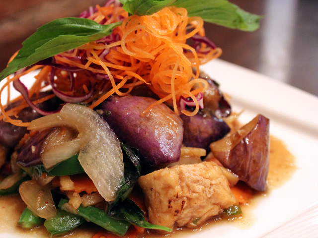 Order Tofu Eggplant food online from Thai peppercorn store, New York on bringmethat.com