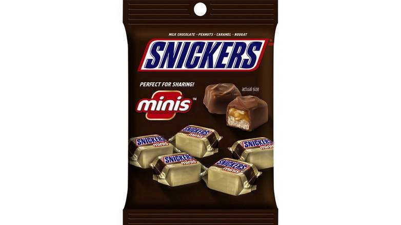 Order Snickers 108241 Snickers Minis Chocolate Candy food online from Route 7 Food Mart store, Norwalk on bringmethat.com