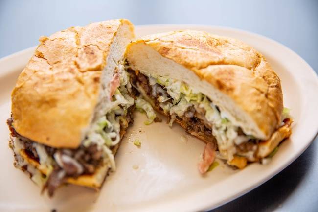 Order Combo Torta food online from El Famous Burrito store, Glendale Heights on bringmethat.com