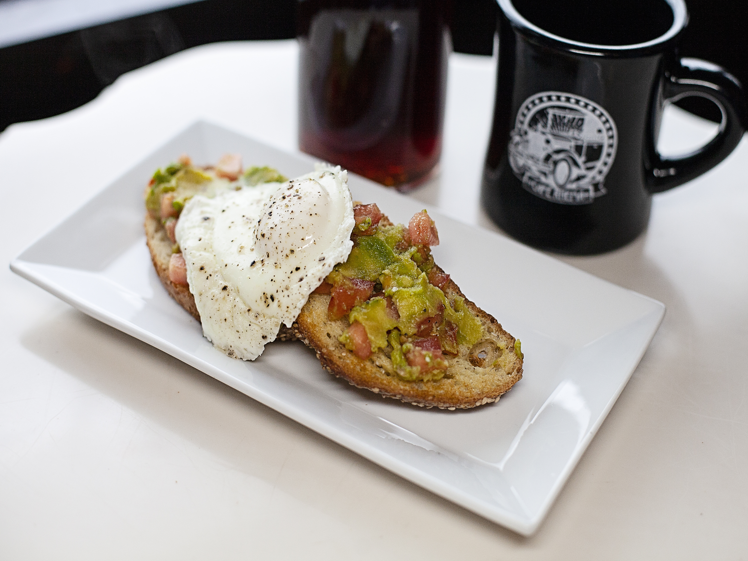Order Avocado Toast - Mother of Pearl food online from Cafe Rhema store, Flint on bringmethat.com
